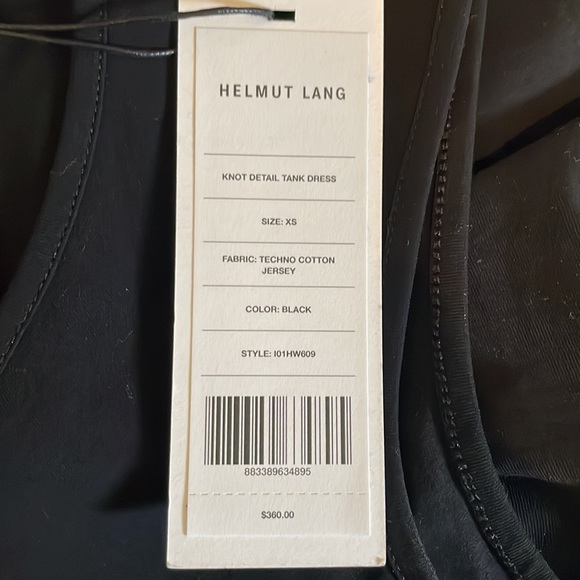 Helmut Lang Knot Detail Tank Dress - Picture 7 of 7